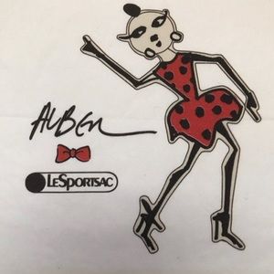 Alber Elbez x LeSport Sac keepsake napkin from New York fashion week